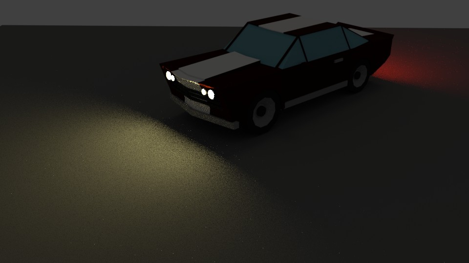 Low Poly Racecar preview image 2